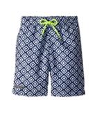Toobydoo - Blue White Patterned Swim Shorts