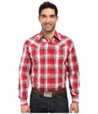 Stetson - Red Barn Ombre Long Sleeve Woven Snap Shirt