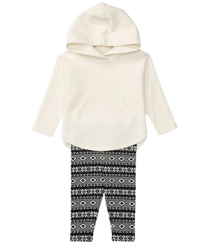 Ralph Lauren Baby - Cotton Jersey Fringe Leggings Set