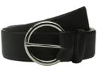 Michael Michael Kors - 50mm Contour Saffiano Belt On Mk Logo Ring Buckle