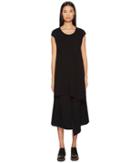 Y's By Yohji Yamamoto - O-flare Sleeveless Op