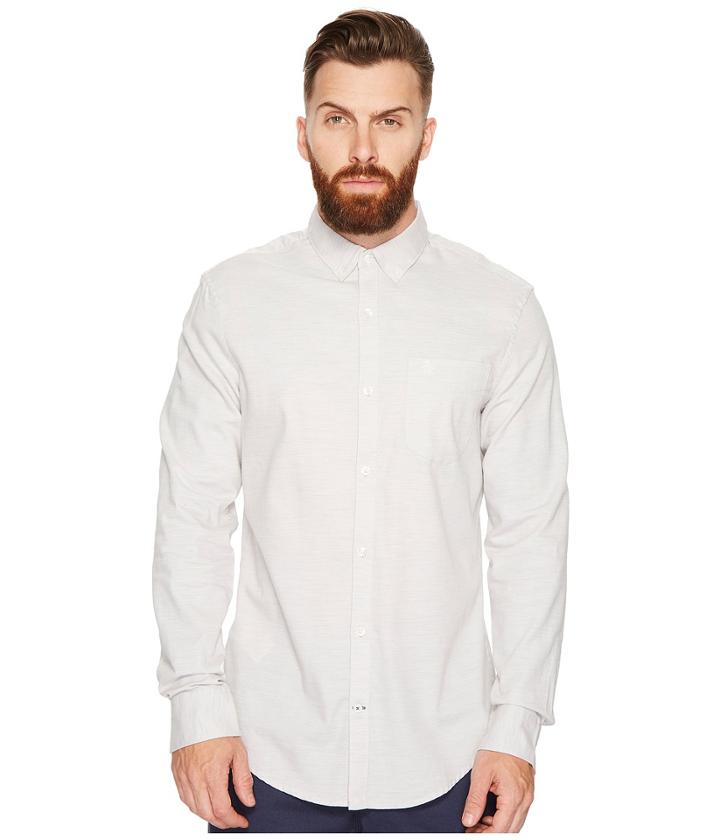 Original Penguin - Heathered Twill Woven Shirt