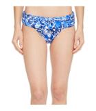 Lauren Ralph Lauren - Playa Floral Classic Shirred Banded Hipster Bottom