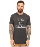 The Original Retro Brand - Short Sleeve Heathered Viva La Weekend Tee