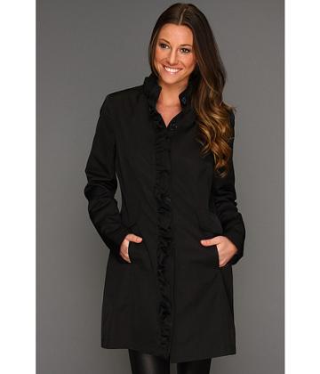 Dkny   Ruffle Walker  Black    Apparel