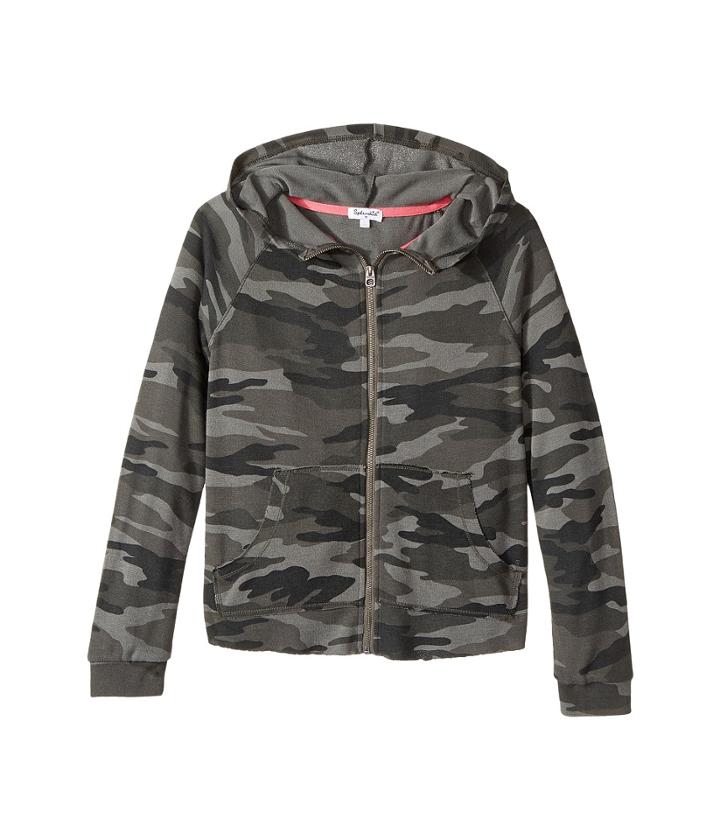 Splendid Littles - Camo Print Hoodie Jacket