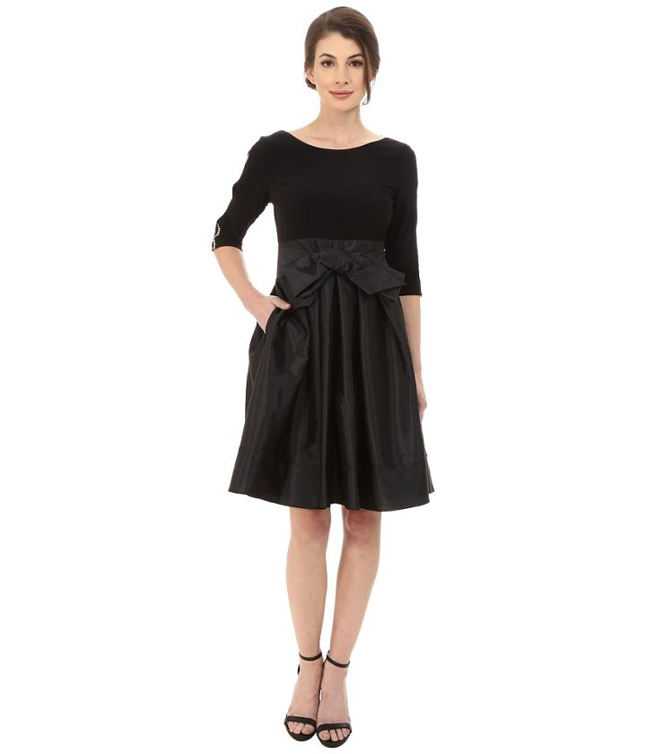 Adrianna Papell - Taffeta Twofer Fit And Flare