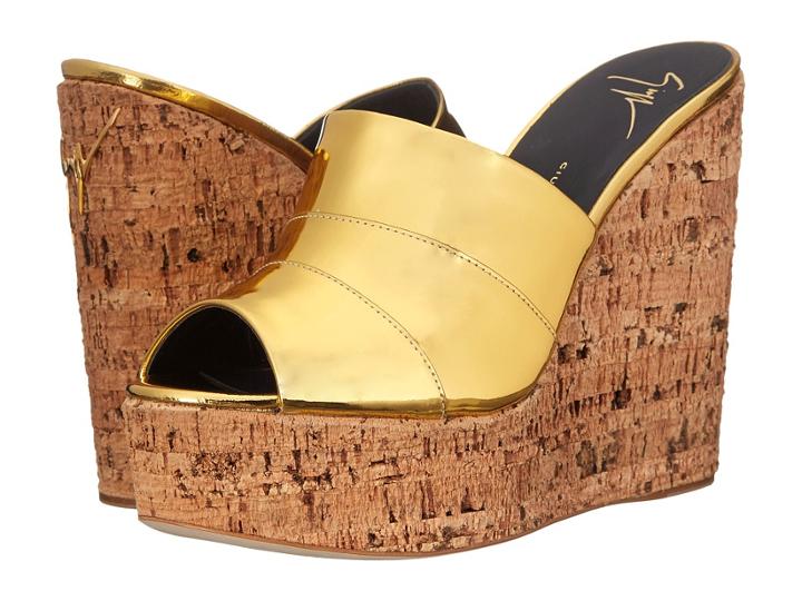 Giuseppe Zanotti - Open Toe Slip-on Wedge