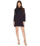 Brigitte Bailey - Janiyah Bell Sleeve Dress With Lace Detail