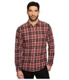 7 For All Mankind - Long Sleeve Brushed Plaid Shirt