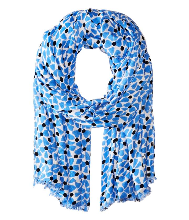 Kate Spade New York - Alice Bow Dot Oblong Scarf