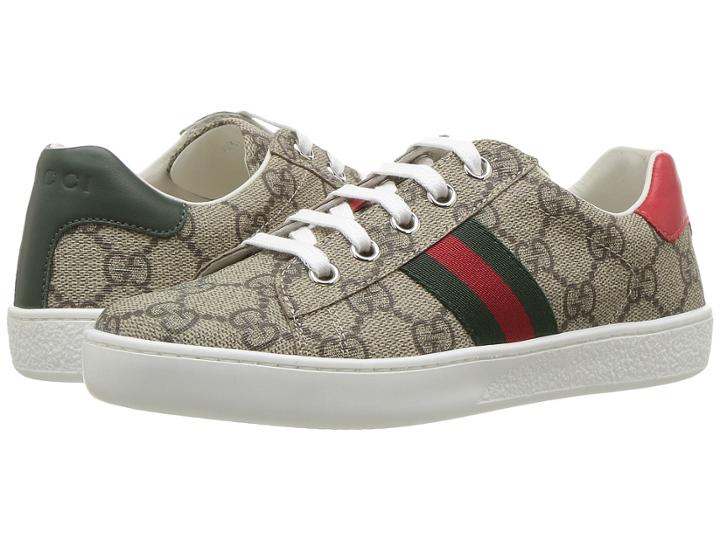 Gucci Kids - Gg Supreme Low-top Sneakers
