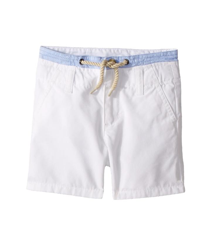 Janie And Jack - Double Waistband Flat Front Shorts