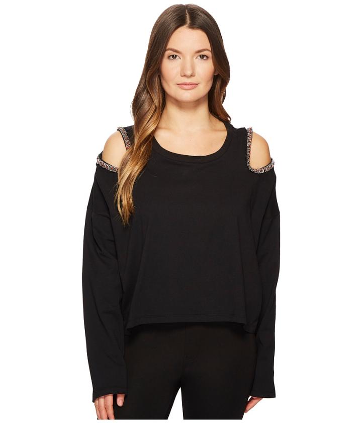 The Kooples - T-shirt With Jeweled Tear-drops