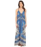 Hale Bob - Floral Fusion Silk Maxi Dress