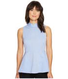 Ivanka Trump - High-low Peplum Top