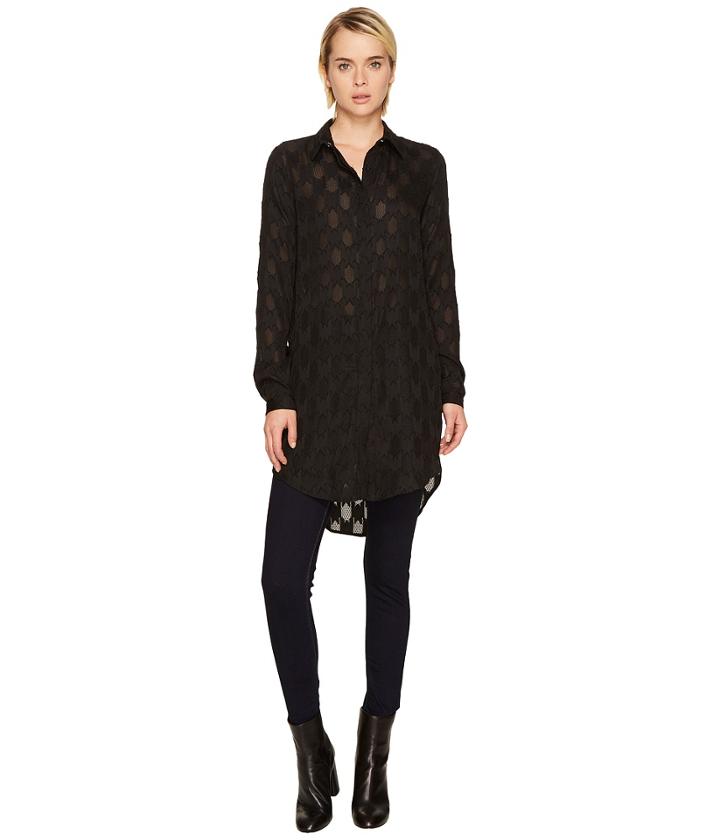 Versace Jeans - High-low Tunic Button Up