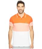 Lacoste - Golf Color Block Stripe Ultra Dry Pique Knit