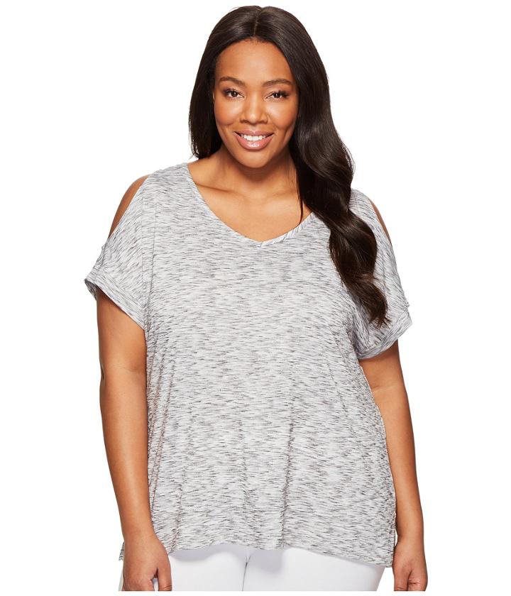 Marika Curves - Plus Size Elsa Cold Shoulder T-shirt