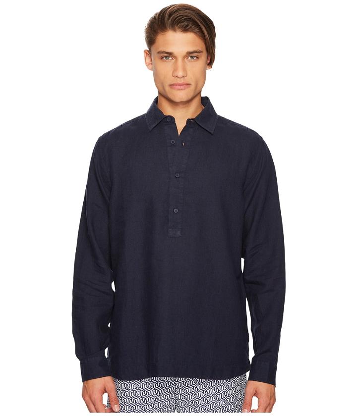 Orlebar Brown - Ridley Riviera Linen Popover Shirt