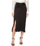 Vince - Pleated Tie Front Skirt