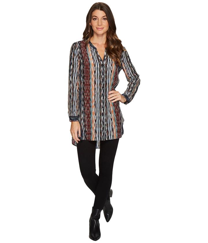 Nic+zoe - Color Streaks Tunic