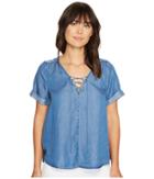Lucky Brand - Lace-up Top