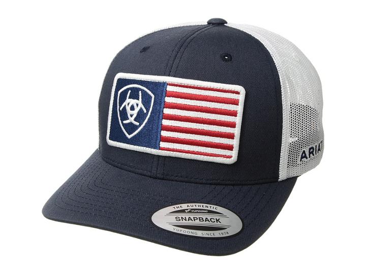 Ariat - Flag Patch Snapback Cap