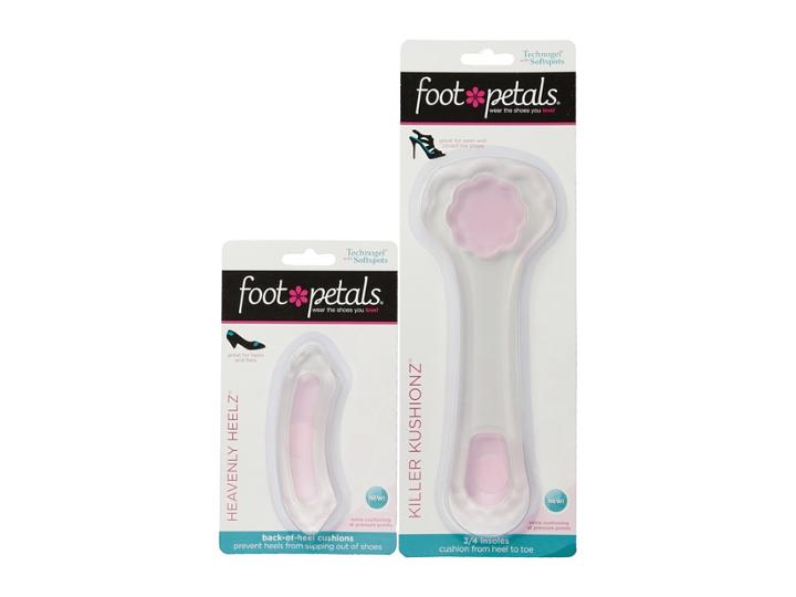 Foot Petals - Technogel W/ Softspots Killer Kushionz 1-pair Pack/technogel W/ Softspots Heavenly Heelz 1-pair Pack