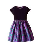 Oscar De La Renta Childrenswear - Brushstroke Fleur Mikado Dress