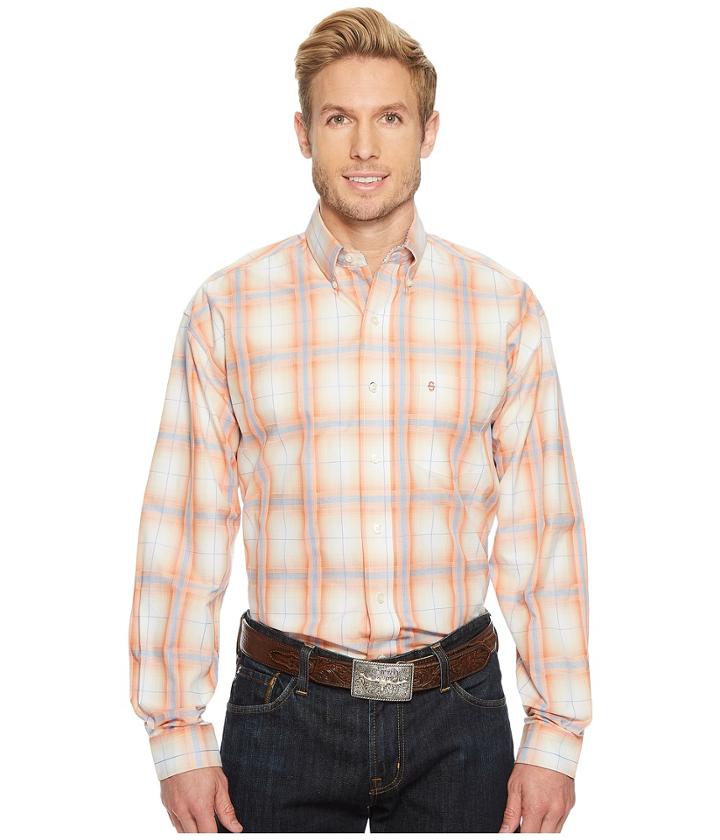 Stetson - 1515 Orange Plume Plaid