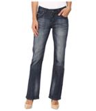 Rock And Roll Cowgirl - Mid-rise Bootcut In Dark Vintage W1-8474