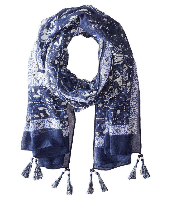 Steve Madden - Paisley Motif Bandana Day Wrap