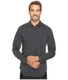 Calvin Klein - Slim Fit Long Sleeve Infinite Cool Button Down Stripe Shirt