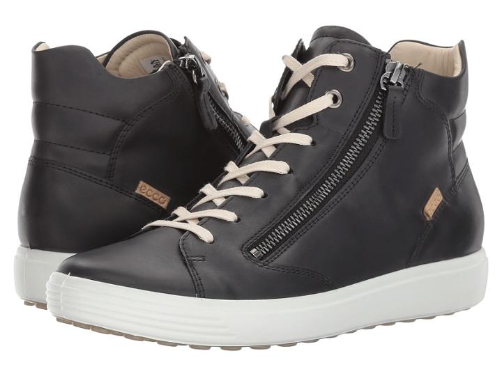 Ecco - Soft 7 Zip High Top