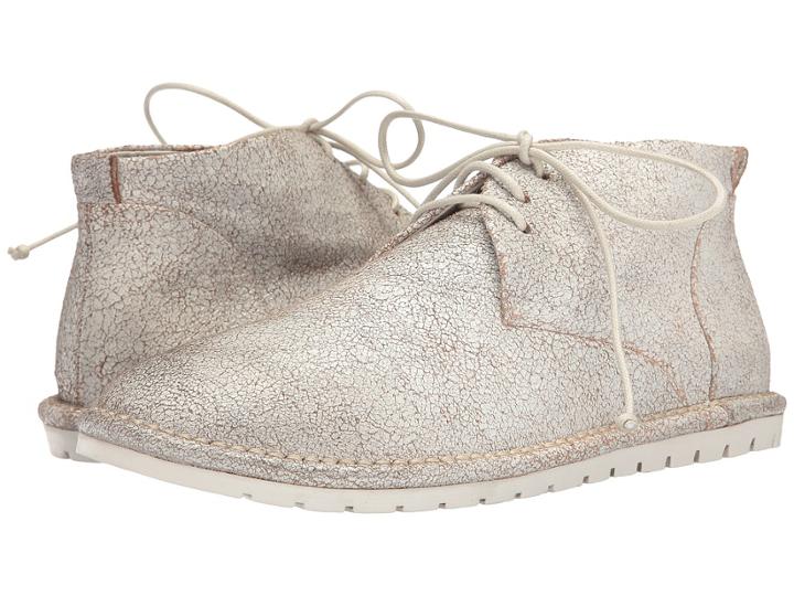 Marsell - Cracked Leather Lace-up Boot