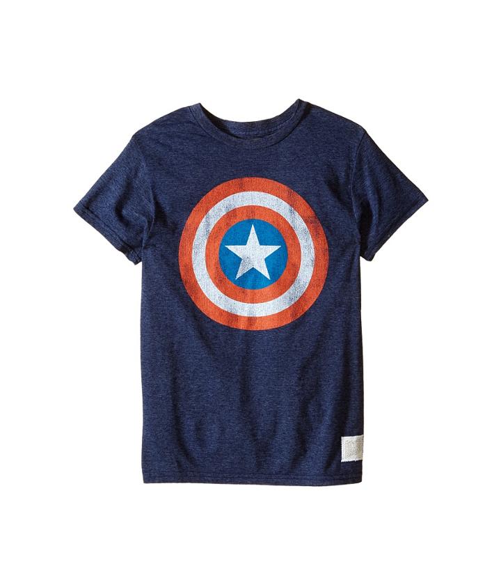The Original Retro Brand Kids - Captain America Tri-blend Tee