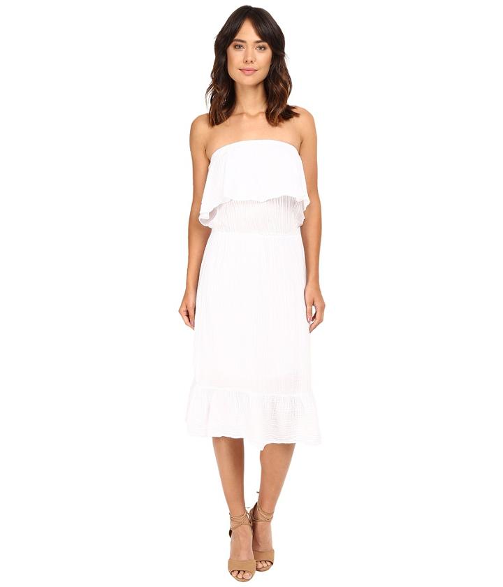 Michael Stars - Double Gauze Strapless Dress
