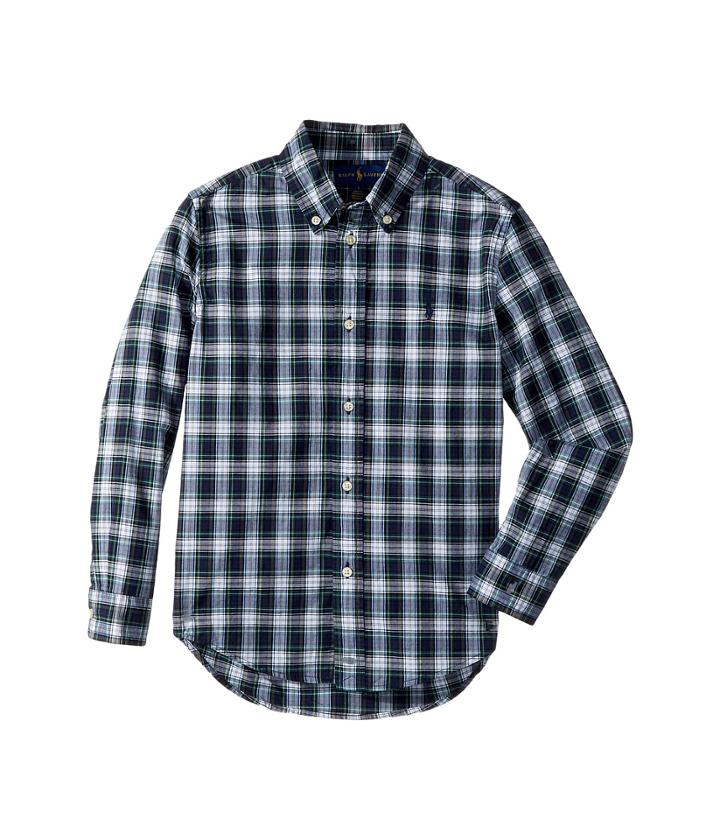 Polo Ralph Lauren Kids - Tartan Cotton Poplin Shirt