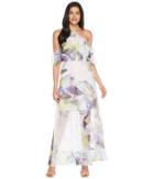 Cece - Danielle - Cold Shoulder Tropical Maxi