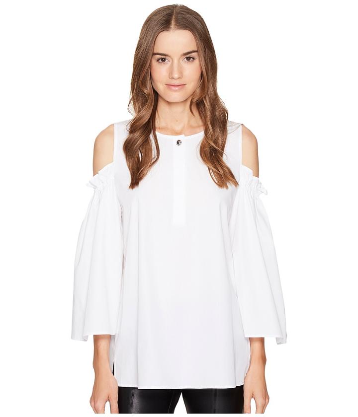 Escada - Nahiti Cut Out Sleeve Top