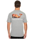 Vineyard Vines - Short Sleeve Halloween Scene Whale Flat Pocket Tee