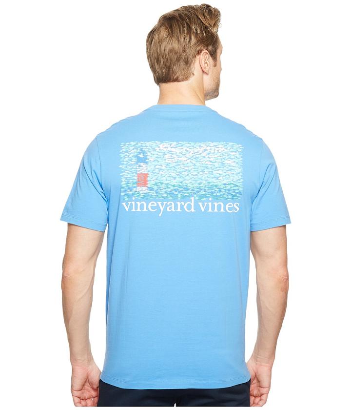Vineyard Vines - Short Sleeve Fish Lighthouse Pocket T-shirt