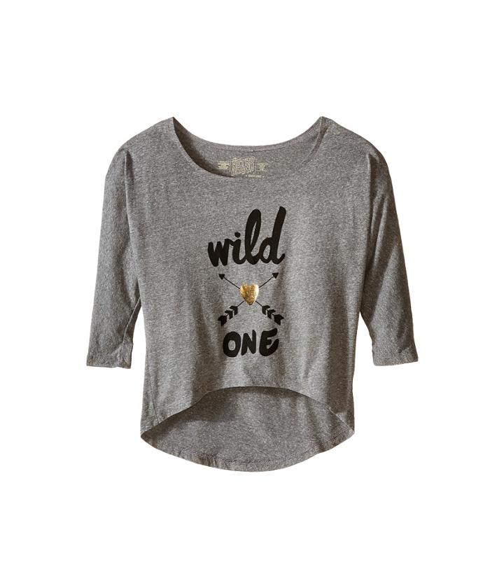 The Original Retro Brand Kids - Dolman Tri-blend Wild One Tee