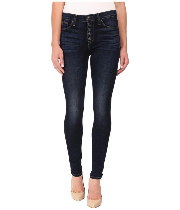 Hudson - Ciara Exposed Button Skinny High-rise In Calvary