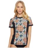 Jantzen - Patchwork Tiles Swim Shirt