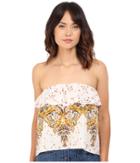 Free People - Flounce Printed Tube Top