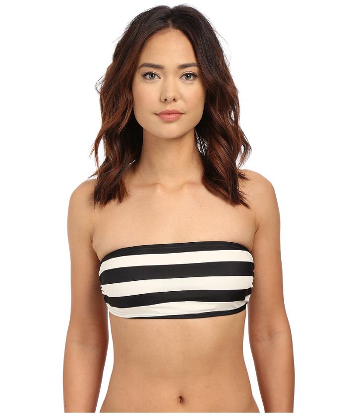 Dkny - Iconic Stripe Bandeau Bra W/ Removable Soft Cups