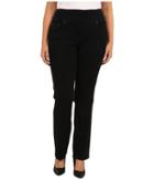 Jag Jeans Plus Size - Plus Size Peri Pull-on Straight In Black Void