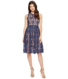 Donna Morgan - Sleeveless Lace Midi With Contrast Lining